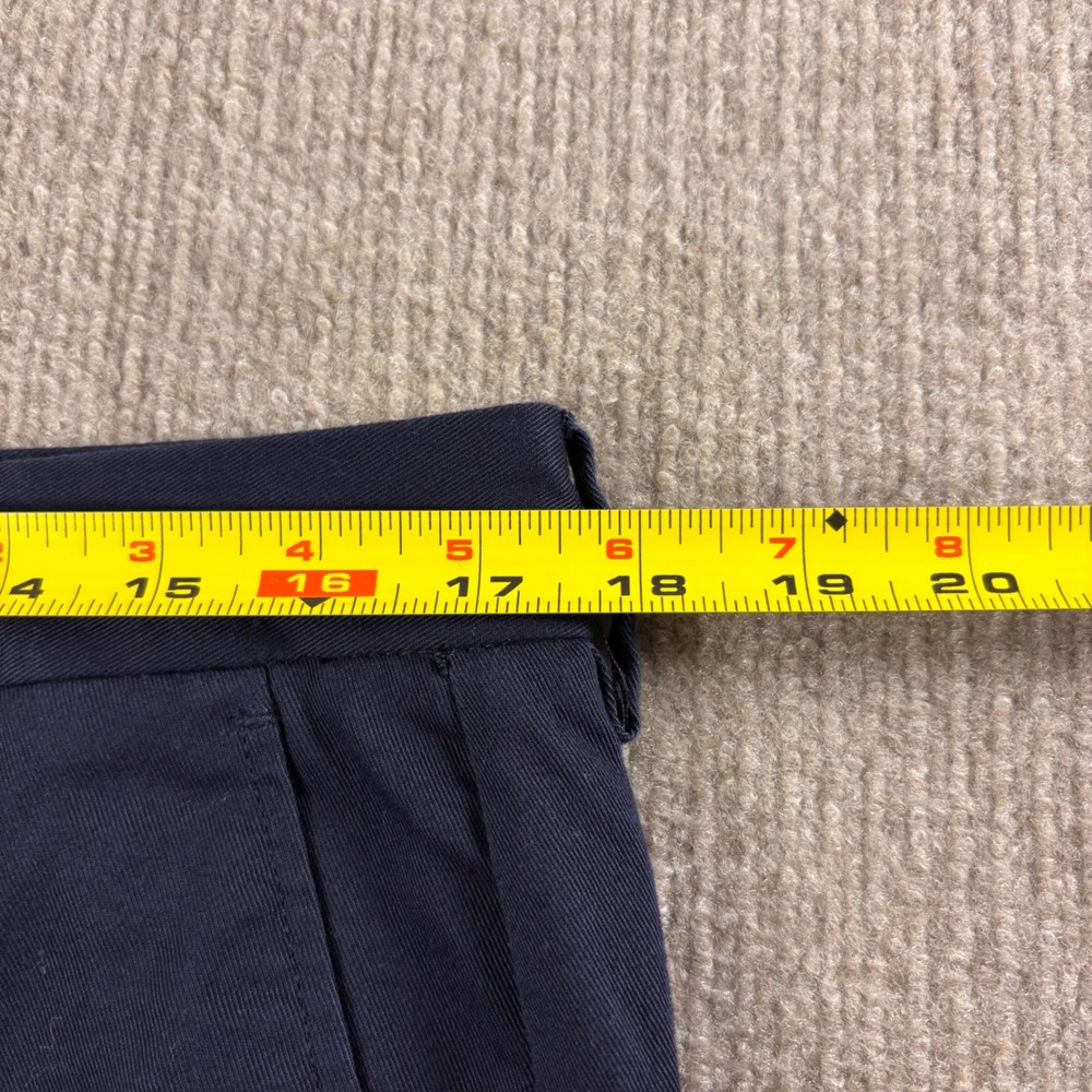 J. Crew Bedford Navy Blue Cotton Dress Pants Men's Size 34x31 EUC - Picture 6 of 9